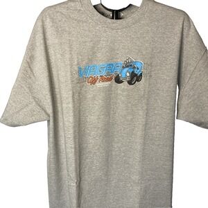 Off Road Racing Graphic T-Shirt Gray Ensenada Mexico Tee Men's 2XL